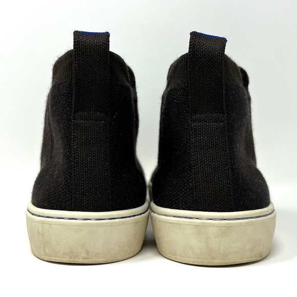 Rothy’s Espresso Brown Merino Wool Chelsea Boots Size 9.5 - Picture 4 of 9